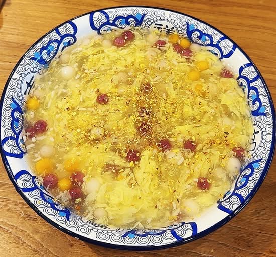 桂花米酒小圆子